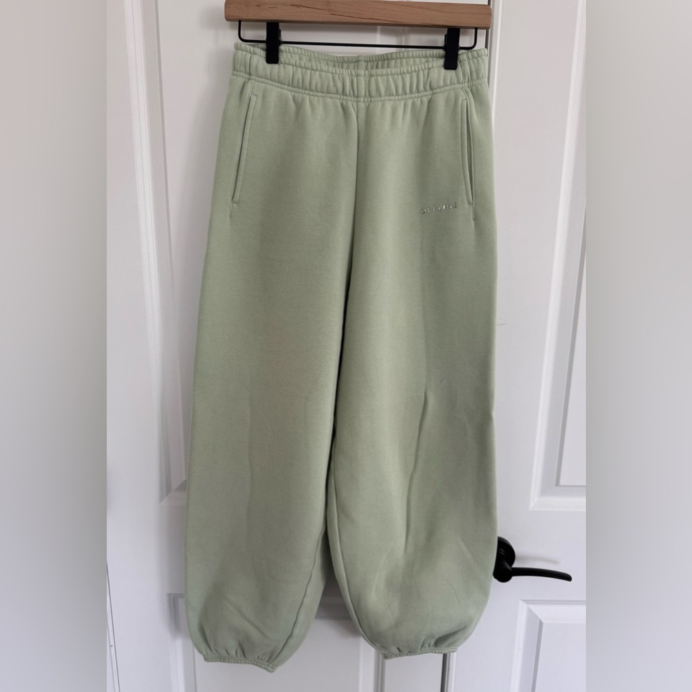 Aerie Light Green Sweat Pants